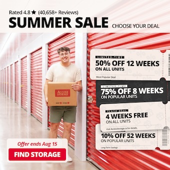 Access Storage - Beamsville Promotion
