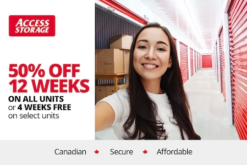 Access Storage - Beamsville Promotion